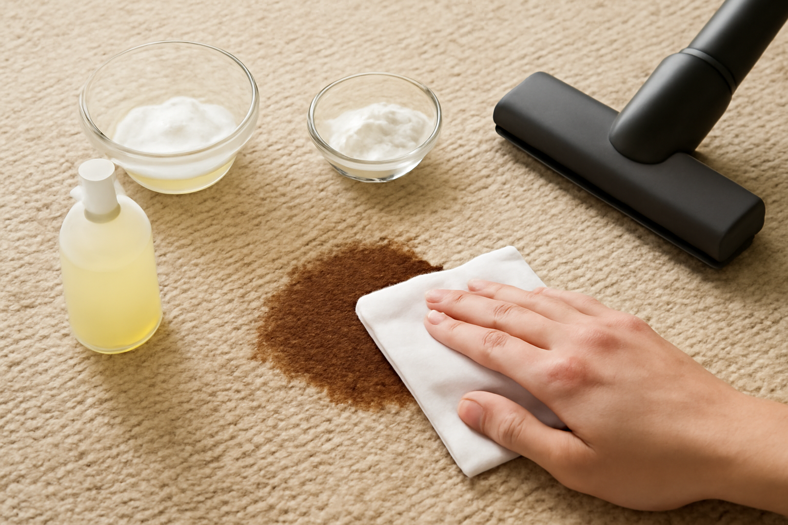 How to Remove Dried Coffee from a Wool Rug: Safe Steps for Set-In Stains illustration