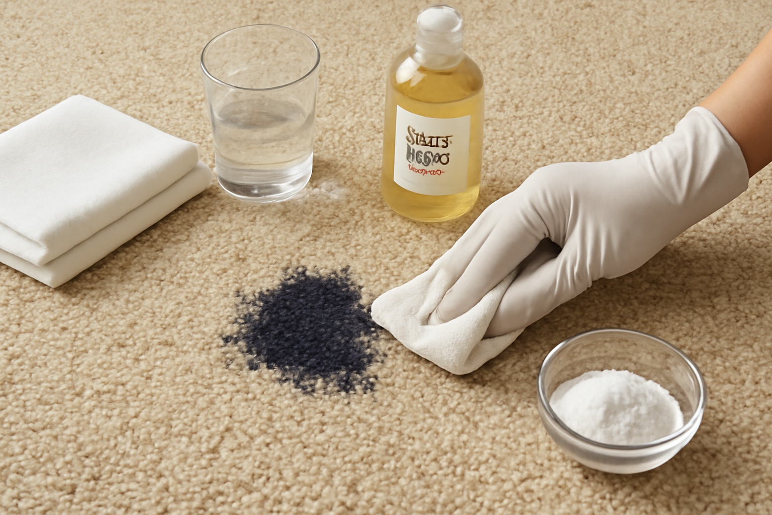 How to Remove Dried Ink from a Wool Rug: Safe Steps for Set-In Stains illustration