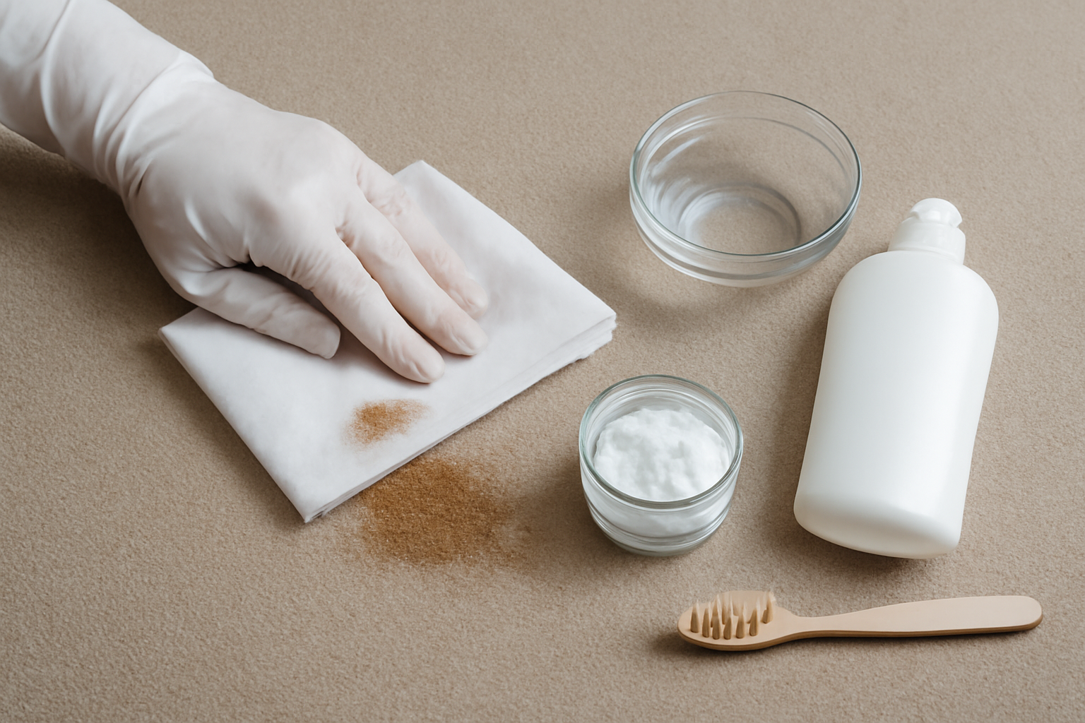 How to Remove Dried Coffee from a Polyester Couch: Step-by-Step illustration