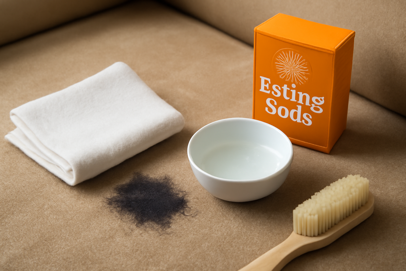 How to Get Dried Ink Out of a Microfiber Couch illustration