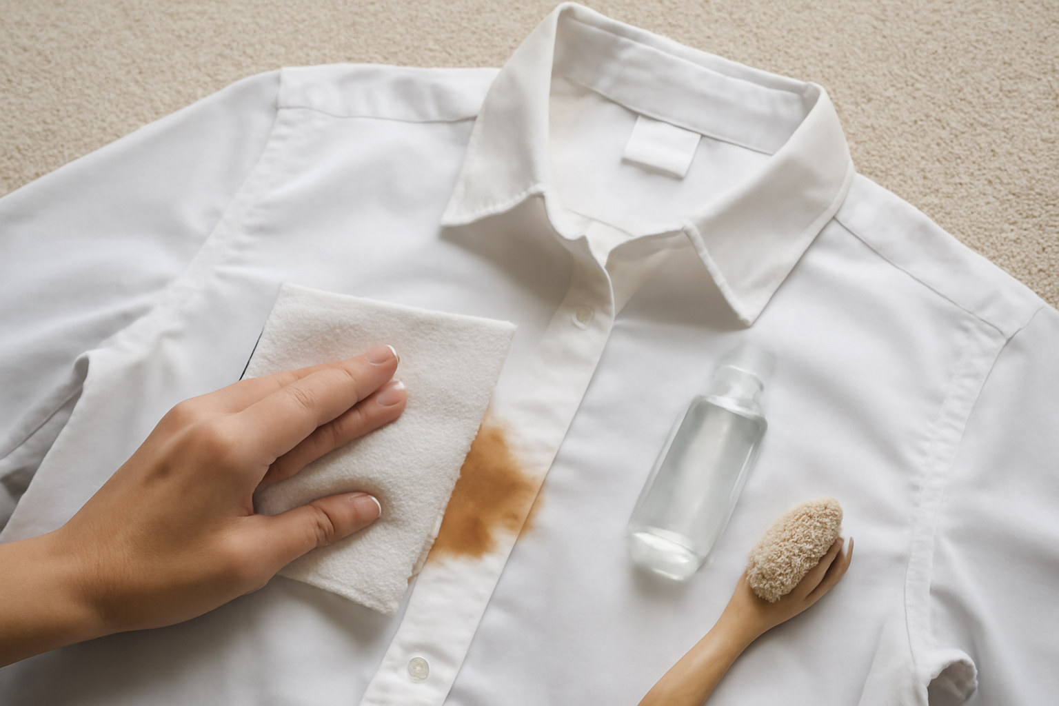 How to Get Fresh Coffee Out of a Cotton Shirt: Quick Steps That Work illustration