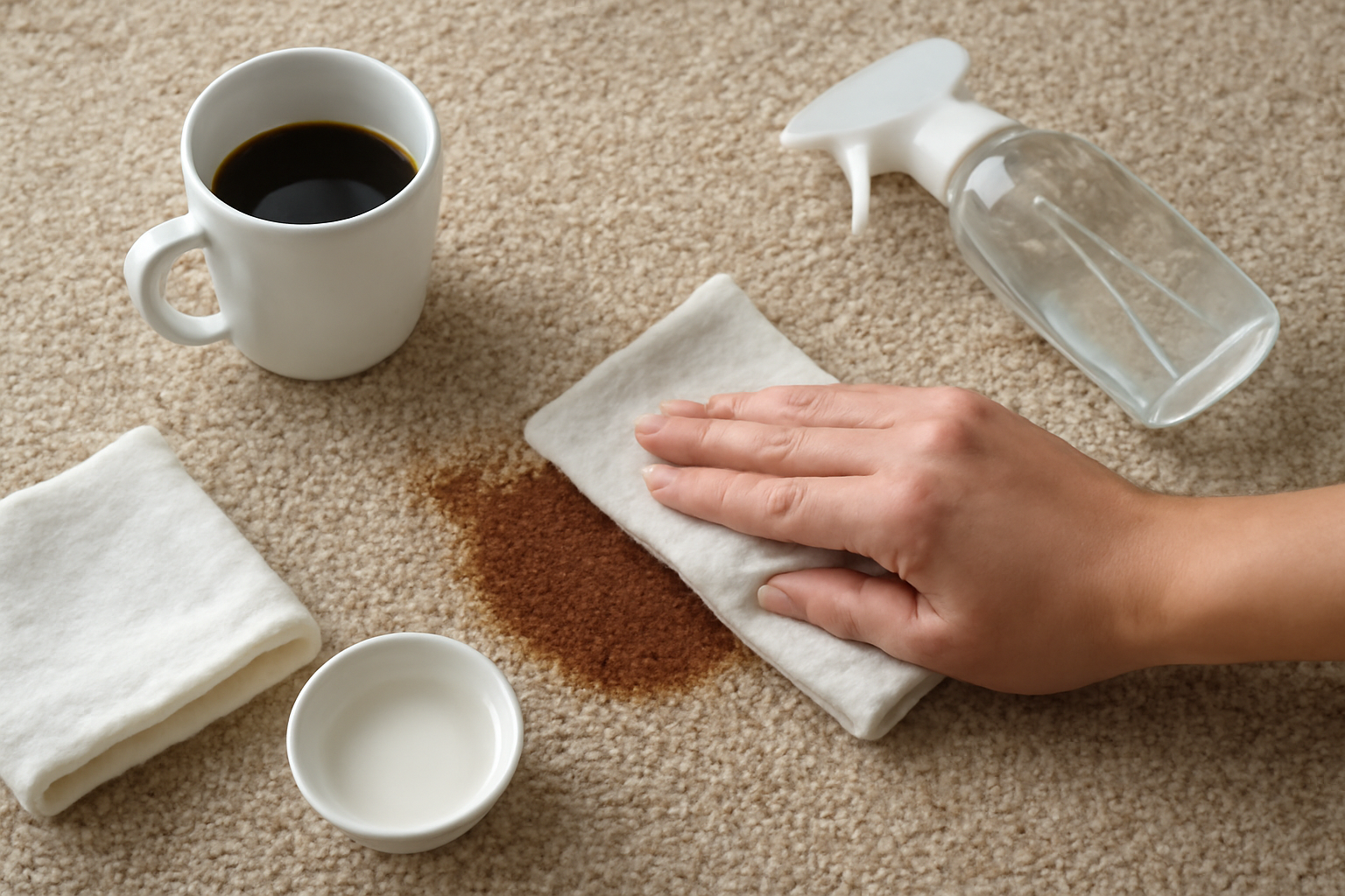 How to Remove Fresh Coffee from a Wool Rug: Quick Steps That Work illustration