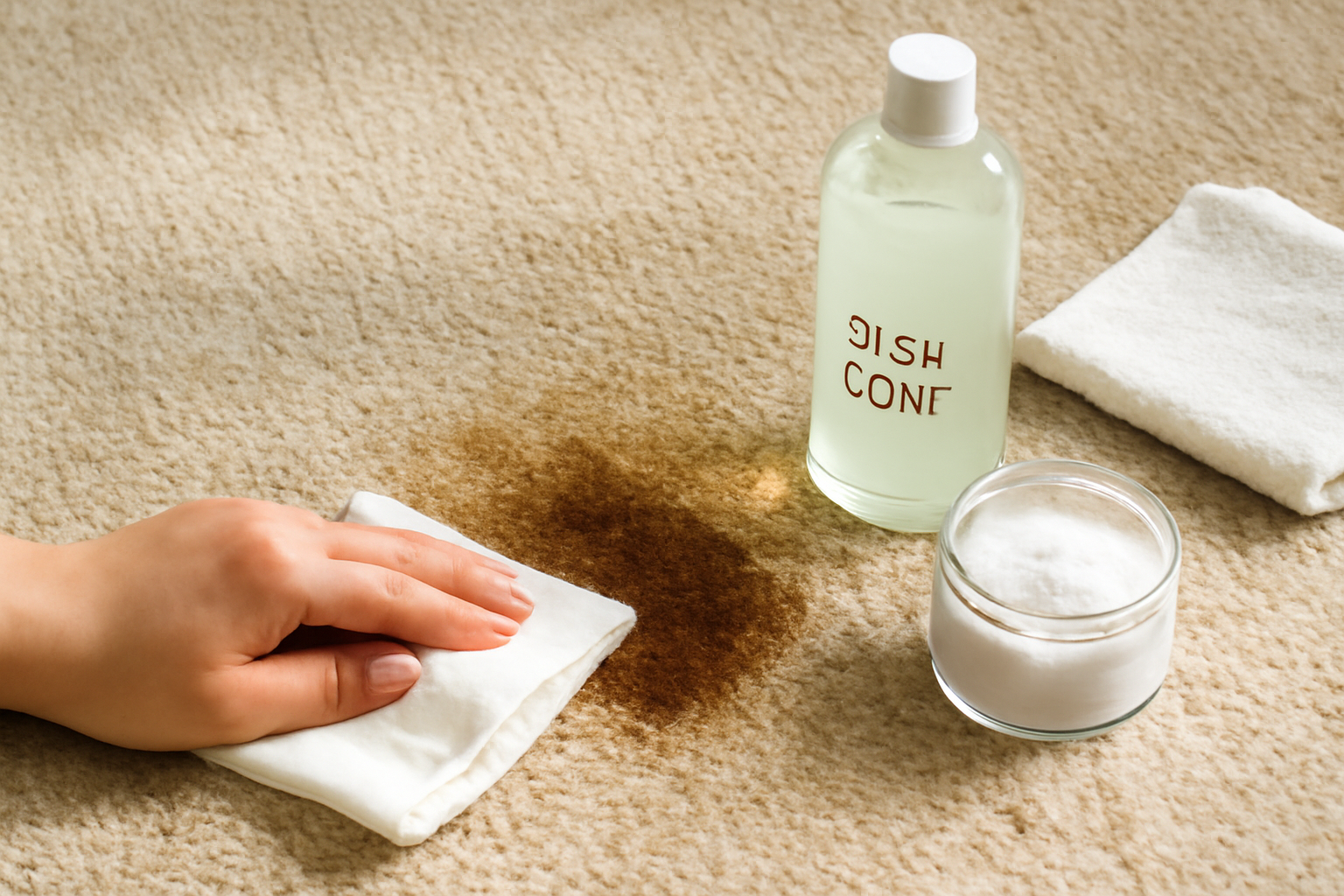 How to Remove Dried Coffee from a Wool Rug Without Damaging the Fibers illustration