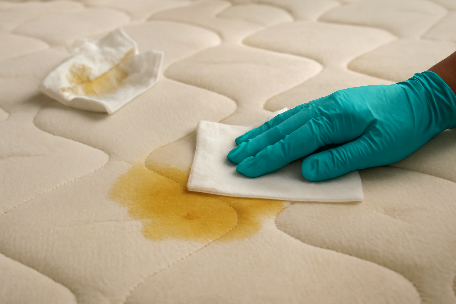 How to Remove Vomit from a Mattress: Fresh and Dried Stains illustration