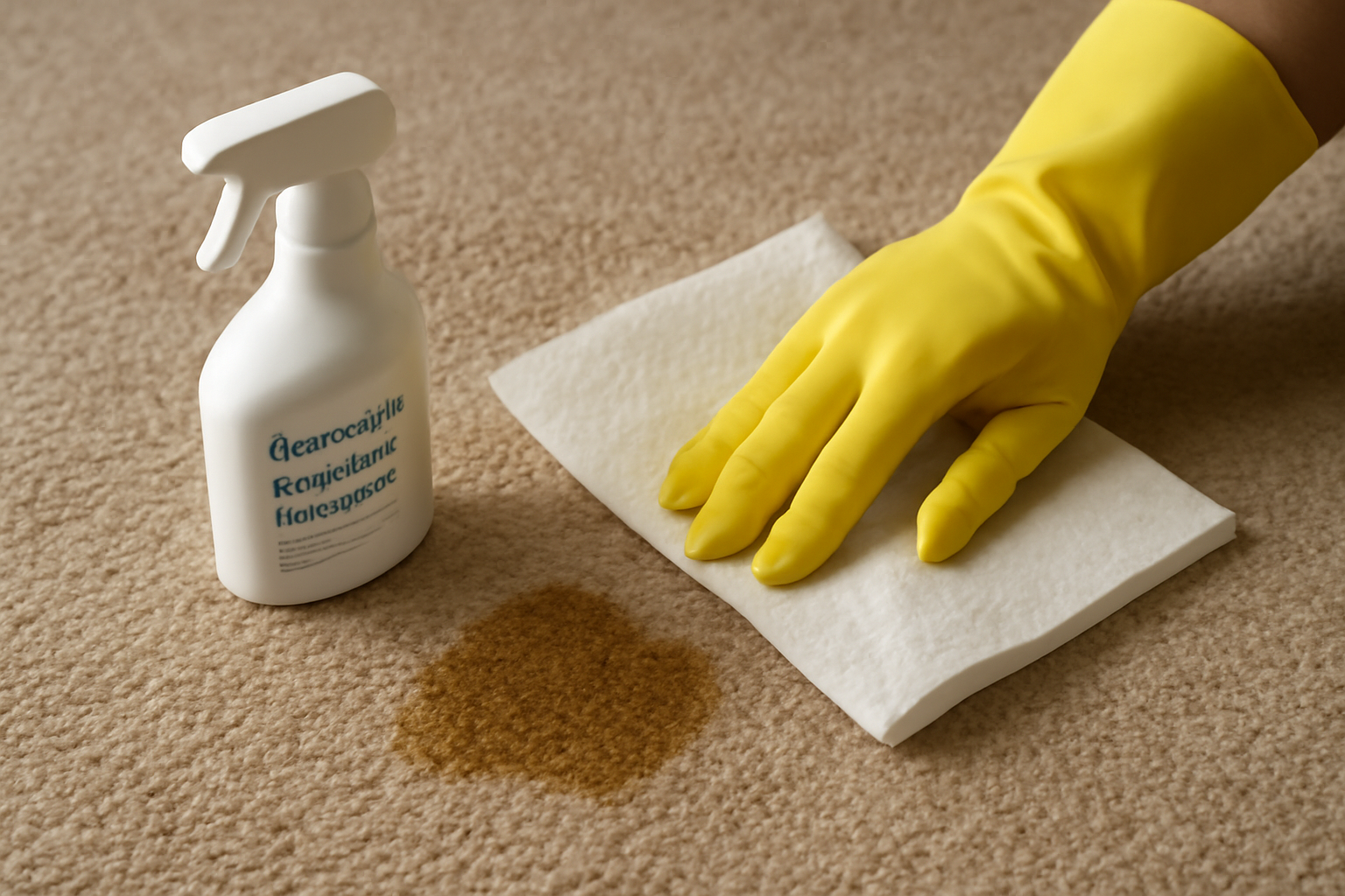 How to Remove Dog Urine from a Nylon Carpet: Fresh and Set-In Odor illustration