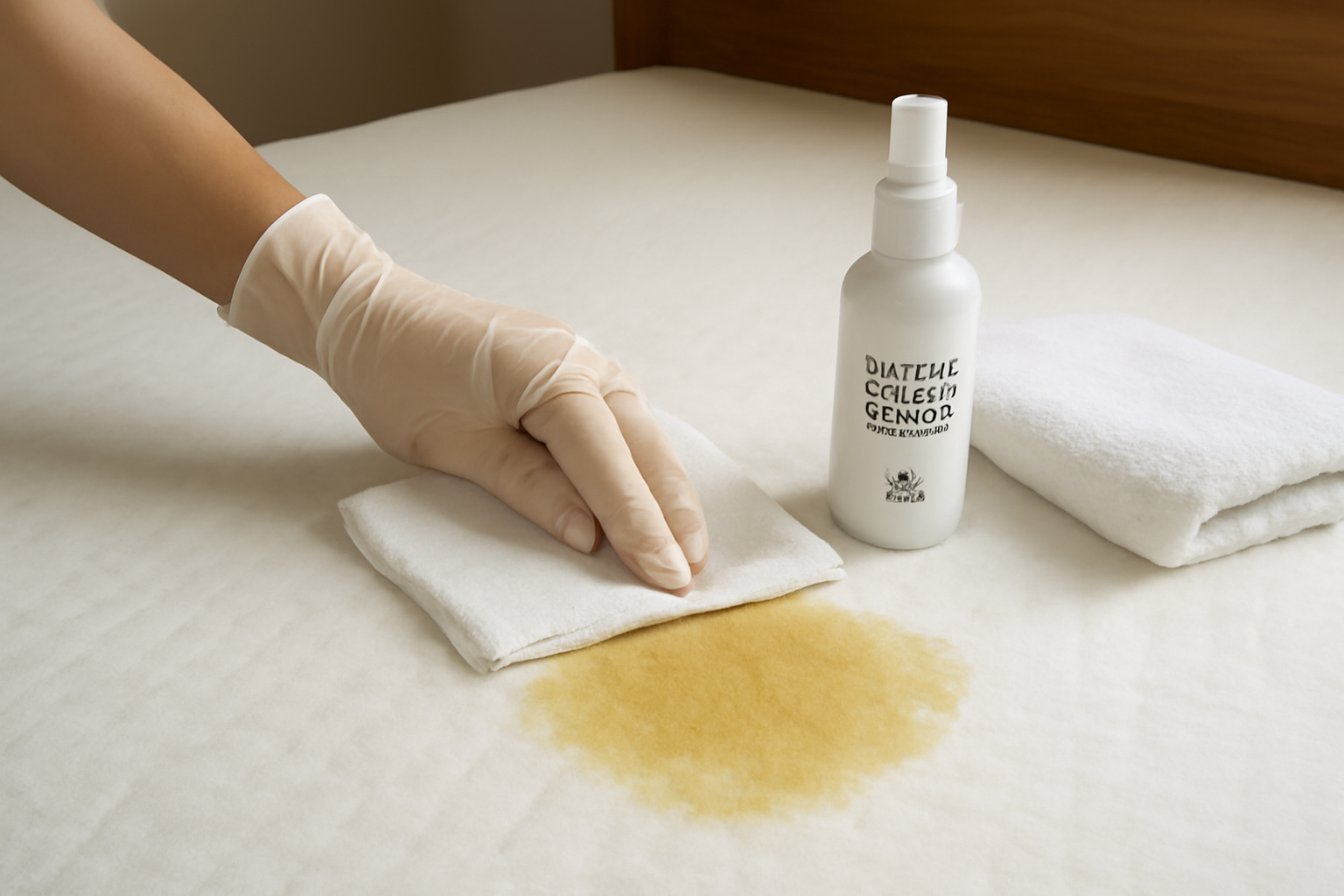 How to Remove Dog Urine from a Memory Foam Mattress: Fresh and Set-In Odor illustration