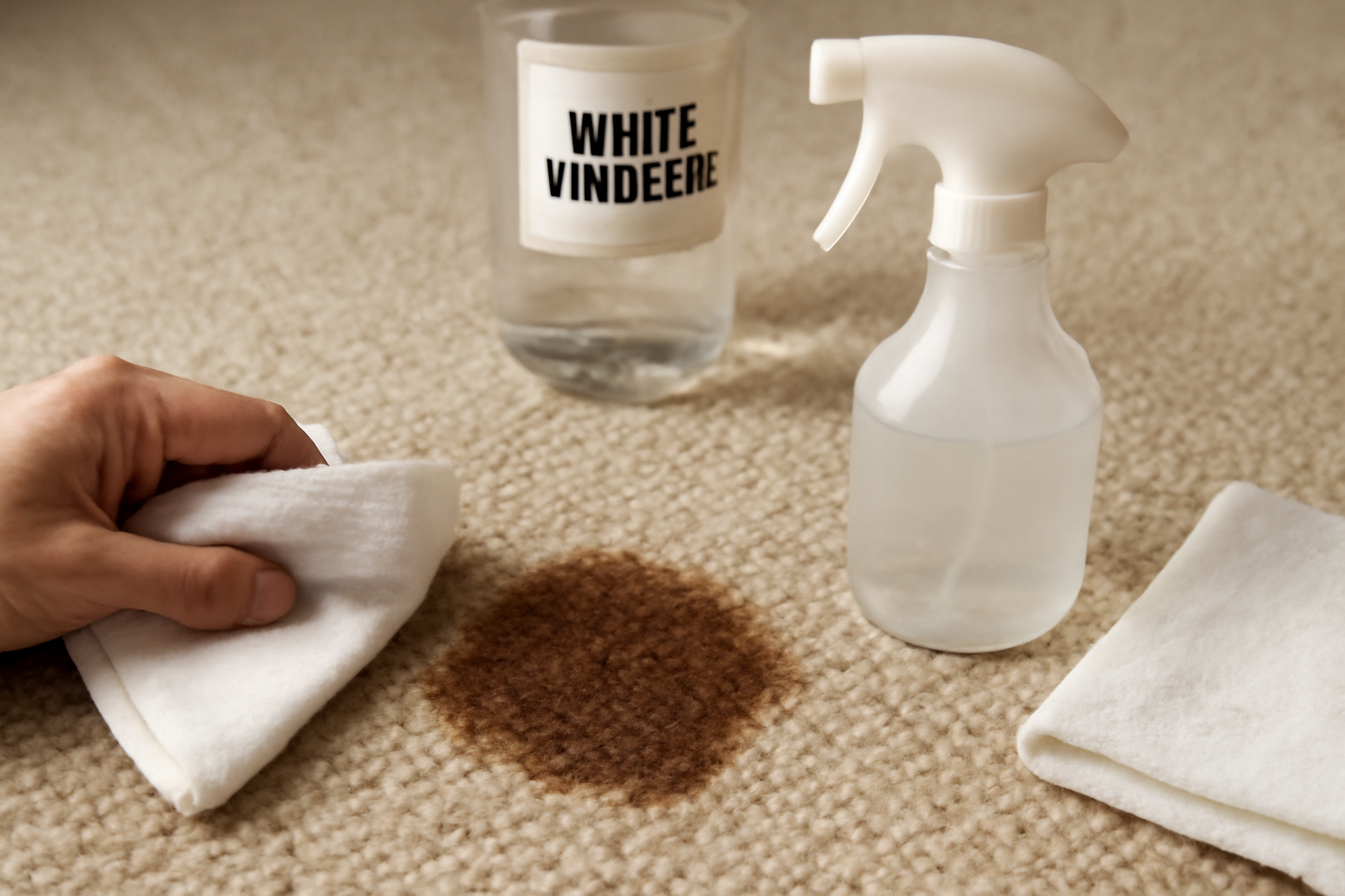 How to Remove Dried Coffee from a Nylon Carpet: A Step-by-Step Guide illustration