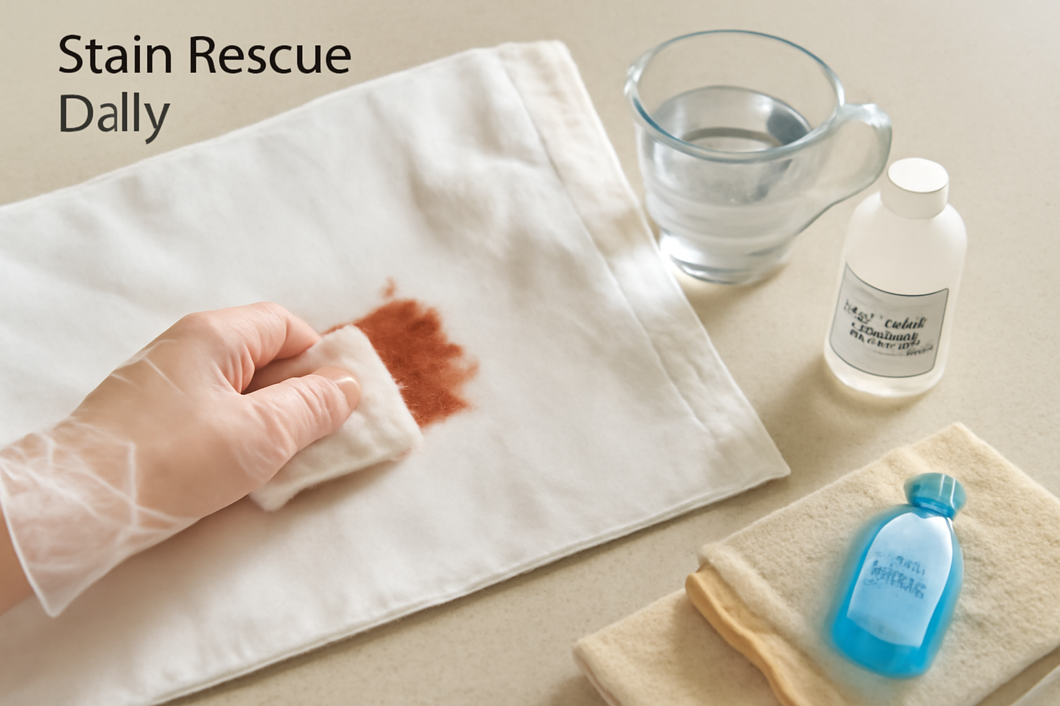 How to Remove Dried Blood from a Cotton Pillowcase illustration