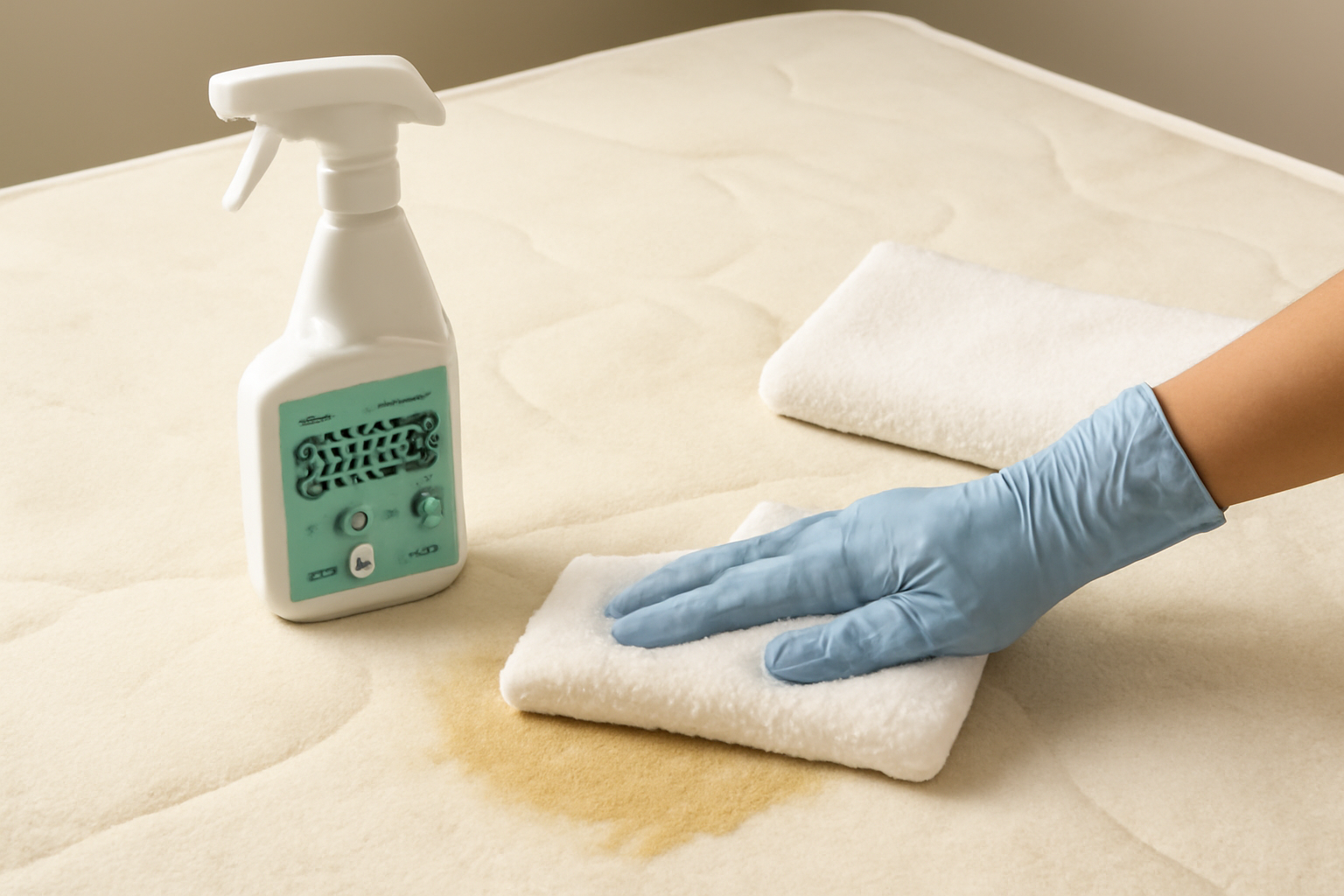 How to Remove Cat Urine from a Memory Foam Mattress illustration